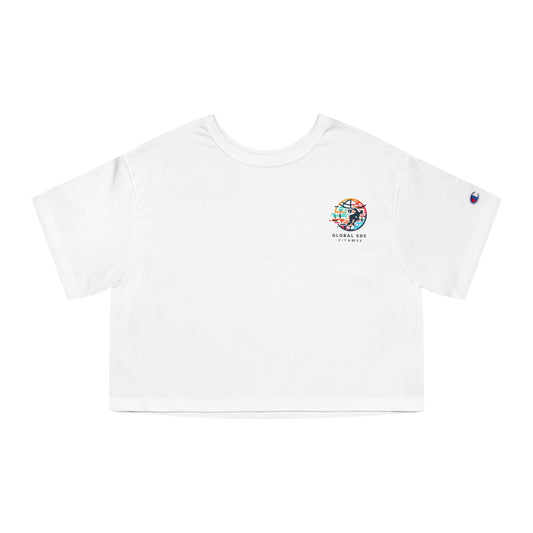 Cropped T-Shirt, Trendy Women's Crop Tee, Casual Streetwear Top, Summer Fashion Tee, Workout Shirt, Gift for Her